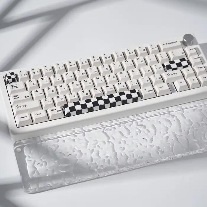 Capuchons de touches noirs en PBT