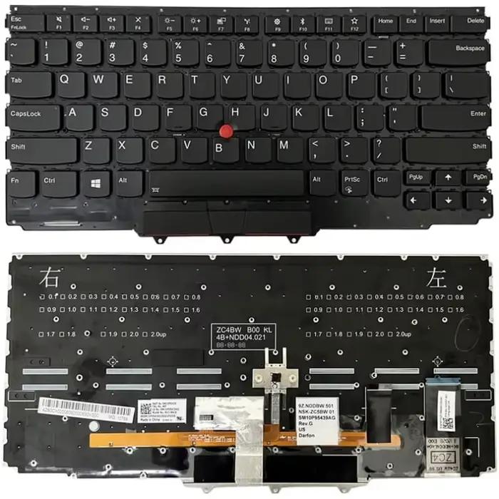Nouveau clavier rétroéclairé US SP UK RU LA pour X1 Yoga 2e génération 2017
