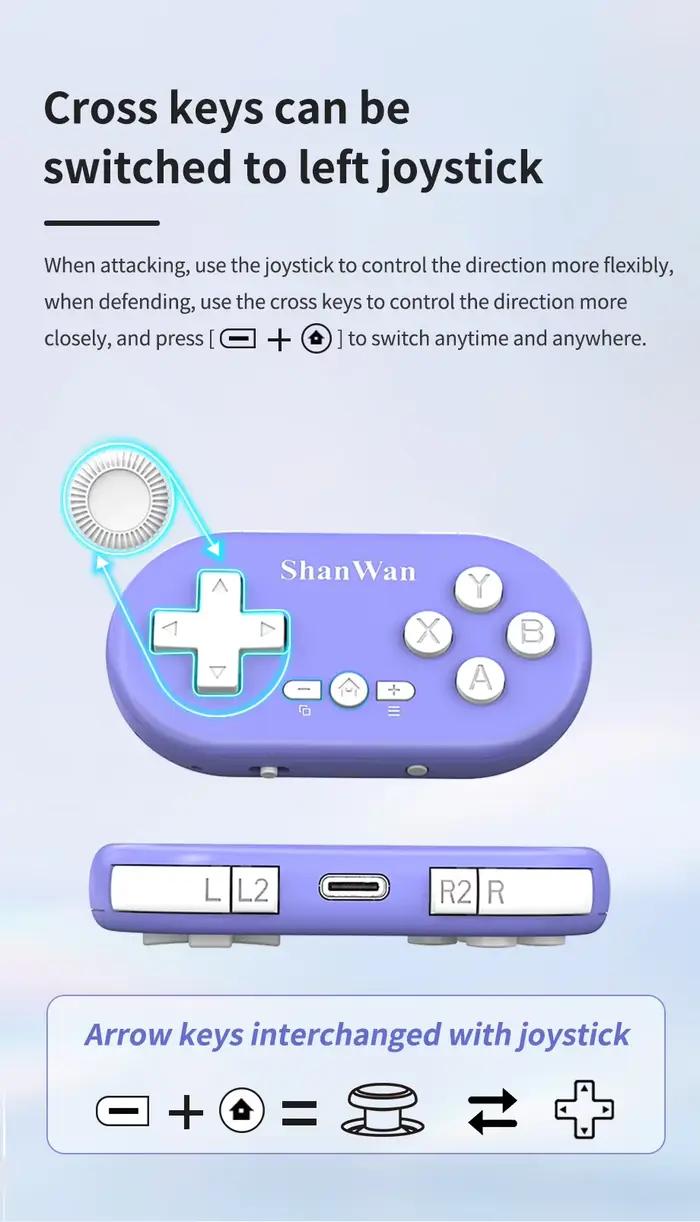 Mini manette de jeu Bluetooth