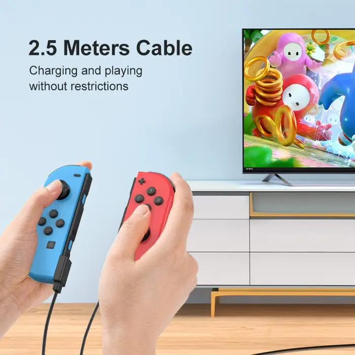 Câble de chargement pour contrôleur Joycon 2 en 1