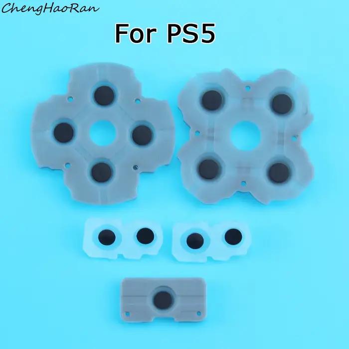 Boutons conducteurs en Silicone pour contrôleur Playstation 5 PS5
