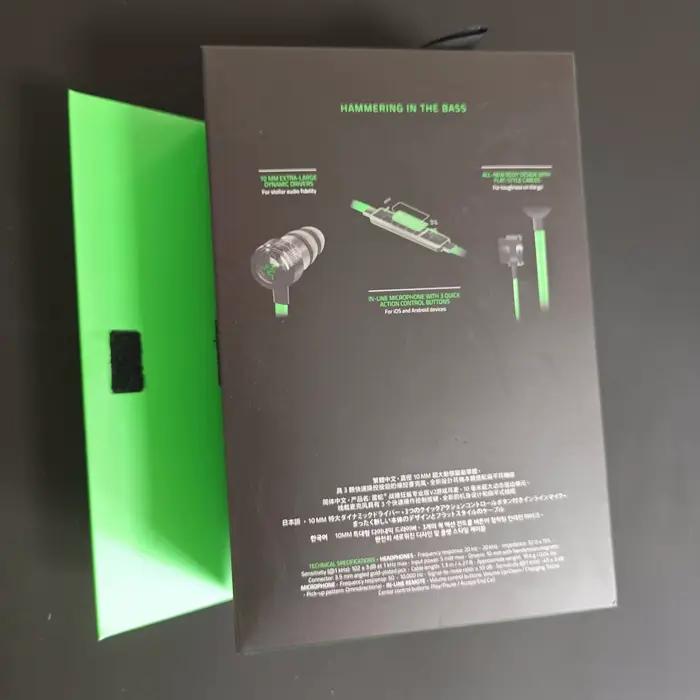 Razer Hammerhead PRO V2 écouteurs de jeu intra-auriculaires 3.5mm