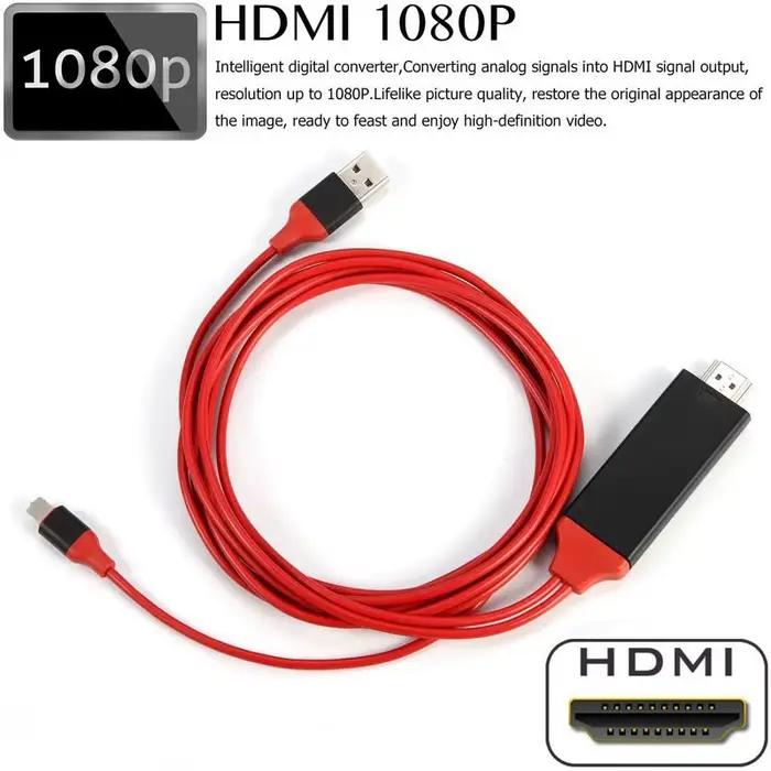 Adaptateur AV numérique HDTV TV pour téléphone HD Plug and Play