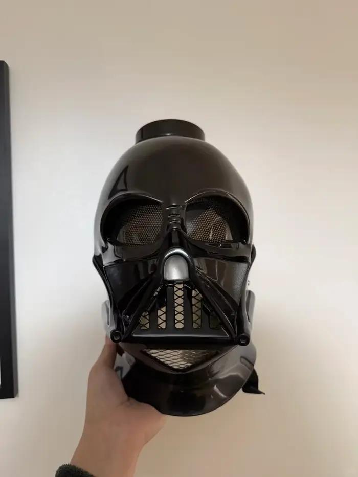 Casque portable 1:1 Star Cosplay chevalier noir dark vador F8103