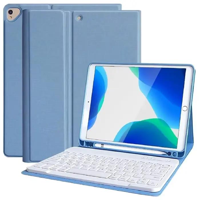 Pour iPad 5e 6e génération 9.7 pouces étui avec clavier