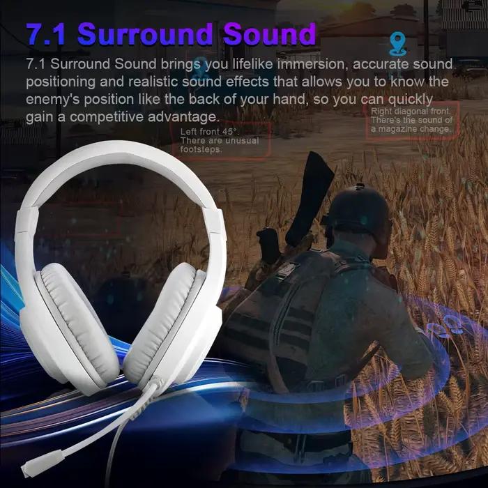 REDRAGON HYLAS H371 RGB casque de jeu