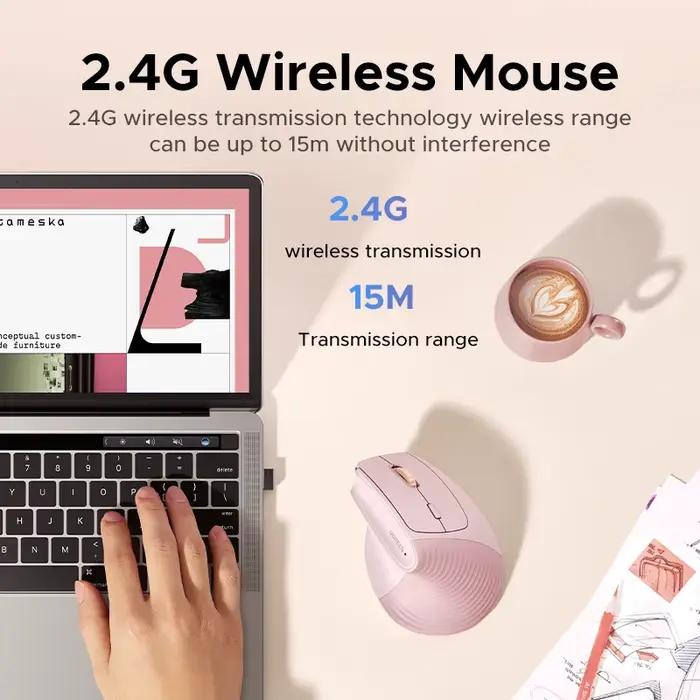 Souris Verticale Sans Fil
