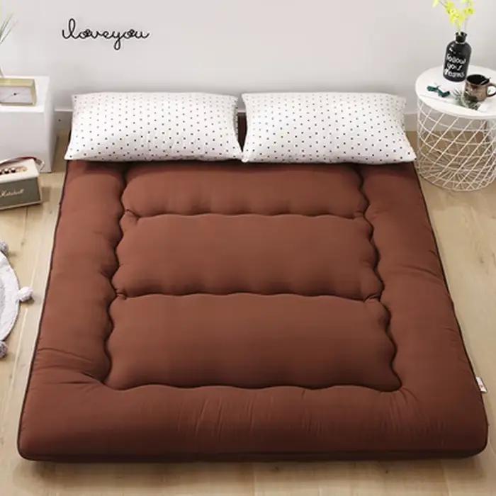Tapis de sol Tatami pliable de 7 cm, matelas futon doux et confortable pour dortoir/maison, matelas épais simple ou double pour dormir