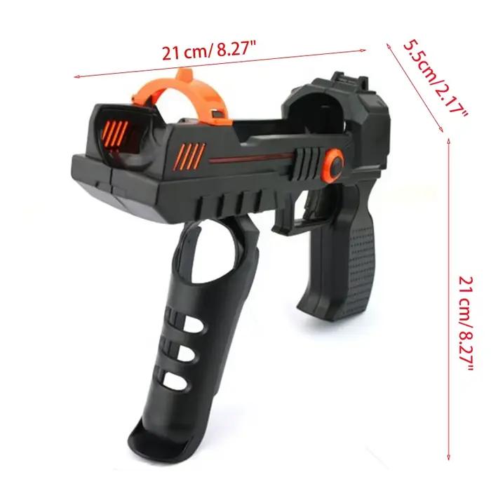 Pistolet de jeu pour PS4 Accessoire de tir haute qualité pour PS3 et PS4 compatibles avec Move Élément indispensable pour une expérience de jeu immersive et personnalisable