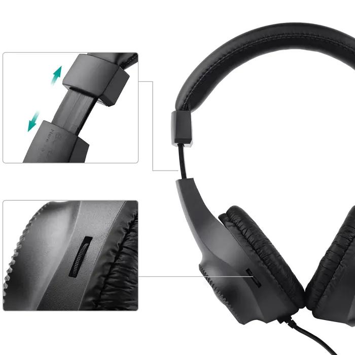 Casque d'écoute filaire
