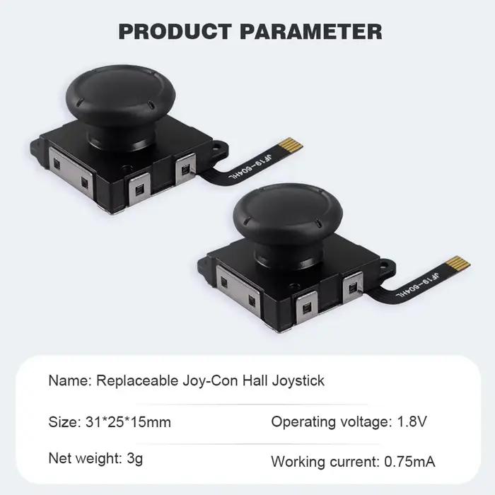 Joystick à effet Hall pour interrupteur/Lite/OLED Joycon