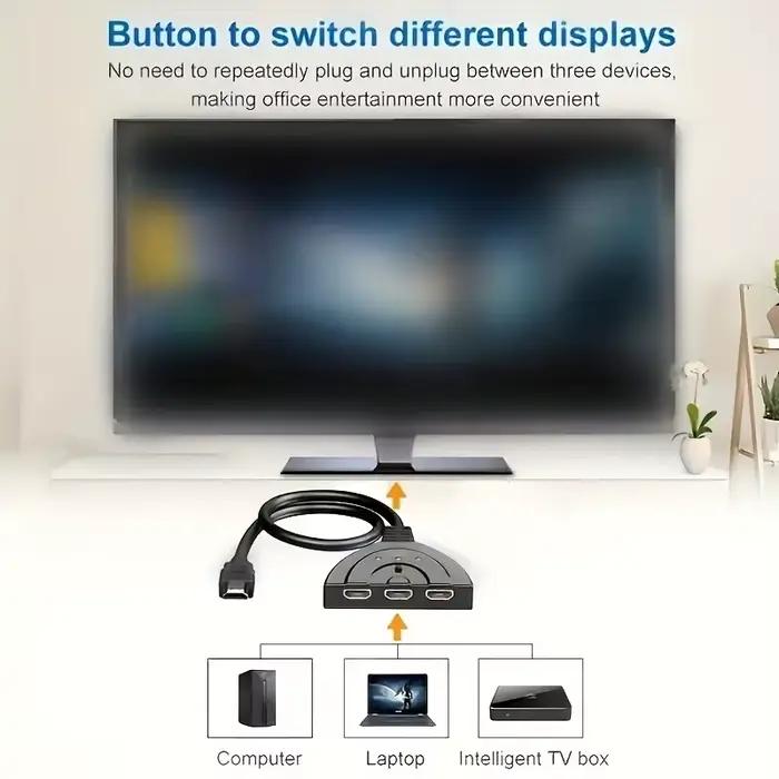 Commutateur compatible HDTV 4K x 2K