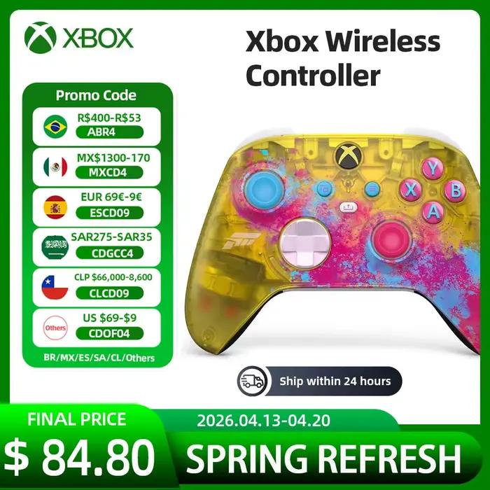 Microsoft Xbox Core Forza Horizon 5 contrôleur sans fil carbone Volt