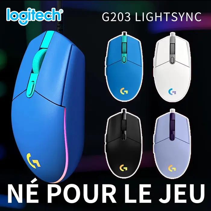 Logitech G203 : Du jeu au travail, une souris fait tout