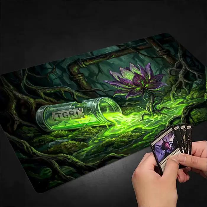 Tapis de jeu Magic The Gathering (MTG) Lotus Violet Hautement Toxique