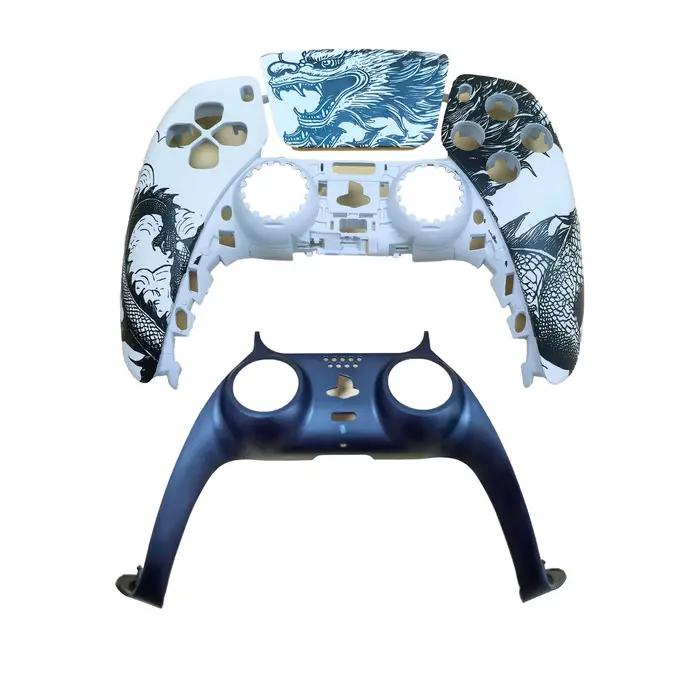 POUR Remplacement du coque du contrôleur de jeu PS5 - Couvercles supérieurs et inférieurs en édition limitée pour les contrôleurs PS5 2.0 et 3.0. Contrôle