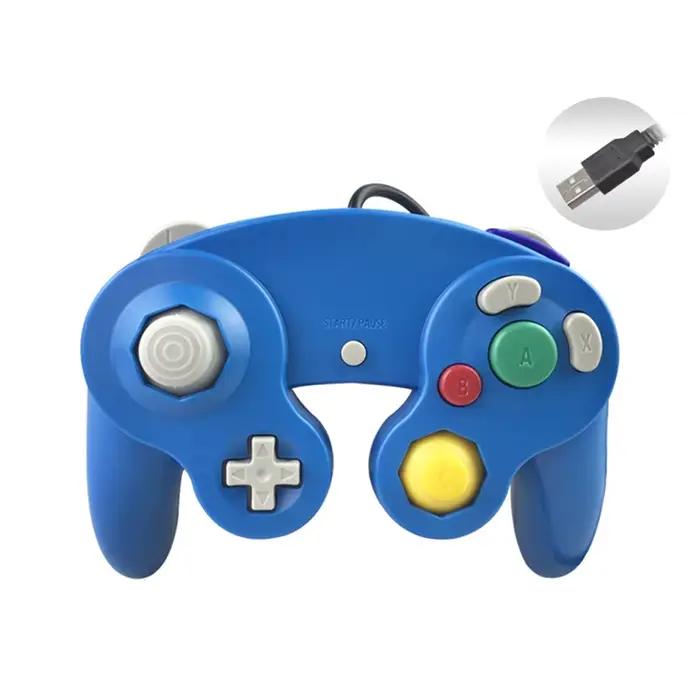 Contrôleur de jeu filaire avec Interface USB 4 couleurs