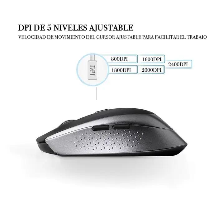 Wireless Keyboard and Mouse Combo French(AZERTY) Russian Spain USA Layout 2400DPI 2.4G Full Size Silent Button