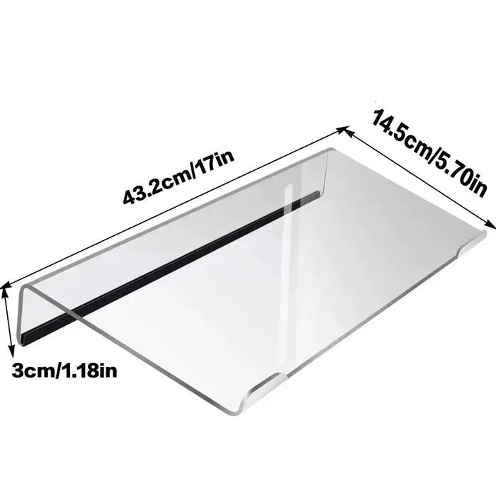 Support de clavier – Support de clavier Transparent en forme de Z
