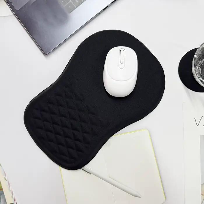 Tapis de souris ergonomique pour Halloween avec support pour le poignet