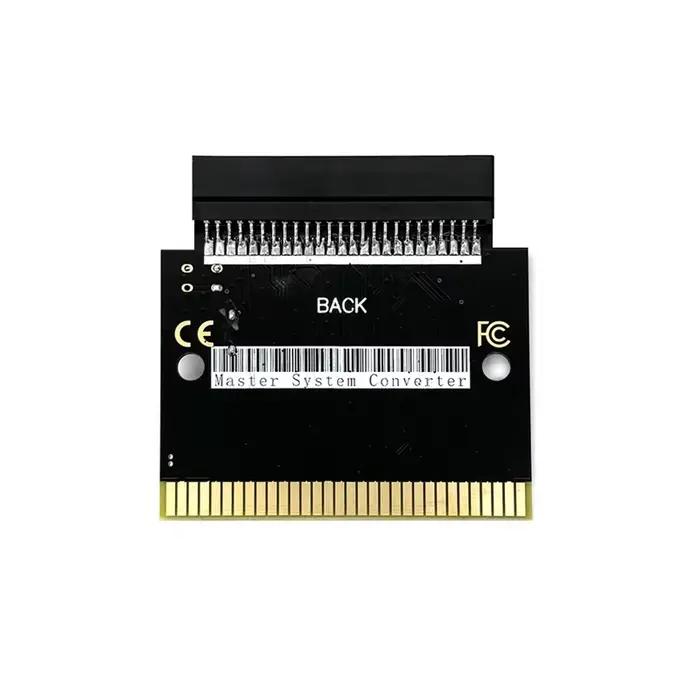 Adaptateur de jeu de convertisseur de système principal MS vers MD pour Consoles de jeux vidéo SEGA Mega Drive I/II