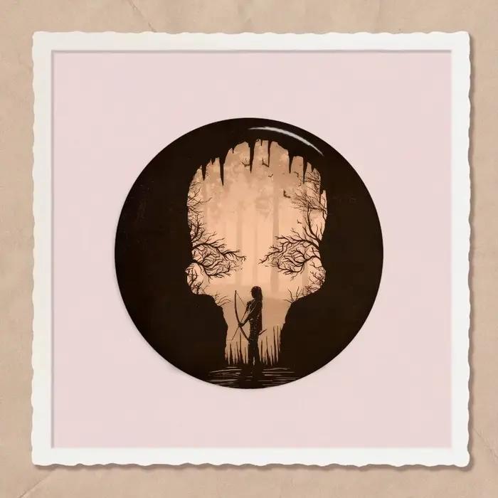 Broches de dessin animé Lara Croft Tomb Raider