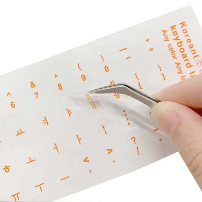 Lettre autocollante étanche, Super Durable, pour clavier coréen, pour ordinateur portable, clavier général coréen