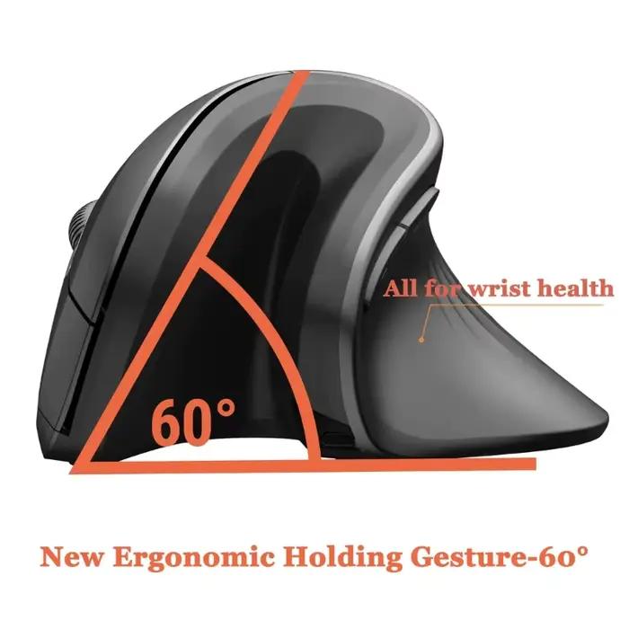 Souris verticale filaire ergonomique pour empêcher main