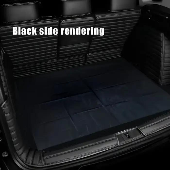 Tapis de coffre universel en fibre de polyester imperméable et anti-poussière pour la protection du coffre de voiture, accessoires de véhicule compatibles avec toutes les voitures