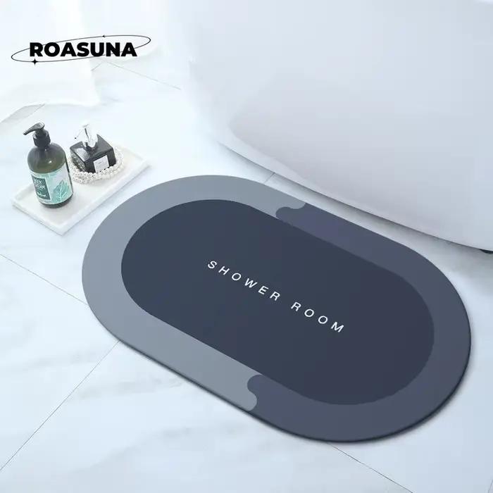 Polymères HOFloor coordonnants, super absorbants, doux, séchage rapide pour les virus de la douche, de la baignoire, de l'extérieur et des portes, utilisez les virus du sol de la salle de bain