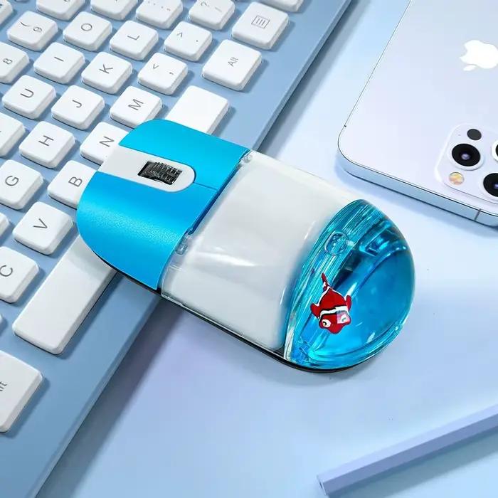 Aqua Mouse eau souris flotteur sans fil 2.4g/Bluetooth mignon silencieux ordinateur flottant Animal Esports