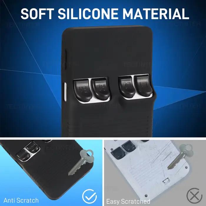 Coque en silicone pour joueur de jeu portable R36S