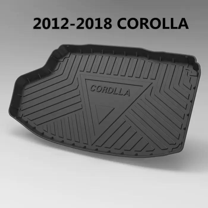 Tapis de sol étanche pour Toyota CorTrusttunk 2012-2018, compatible avec les virus CorTrustcar