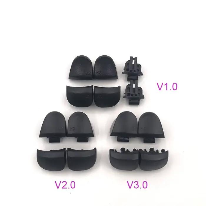 1-10 jeux de boutons de déclenchement noirs de remplacement R1 L1 R2 L2 pour clé de jeu de contrôleur PS5 010 020 030 avec ressort