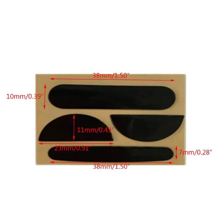 2 paquets de pieds de souris de remplacement
