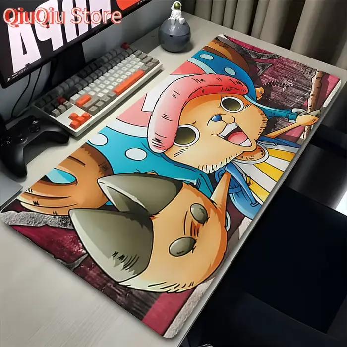 Anime o-one pièce Tony Chopper grand tapis de souris de jeu XXL Gamer