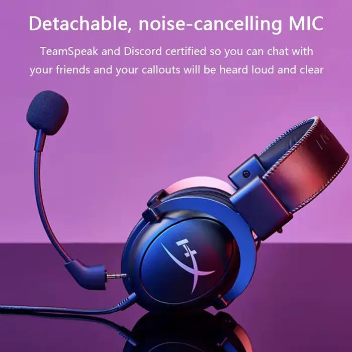 Cloud II casque de jeu Hi-Fi 7.1 son Surround/micro détachable/carte son USB pour PC PS