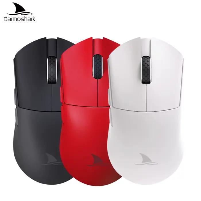 Darmoshark M3 Pro /Max souris de jeu sans fil Bluetooth tri-mode PAW3395/3950 Nordic 52840