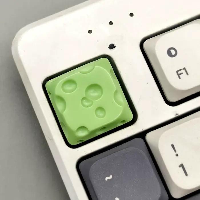 Cheese – capuchons de touches pour clavier mécanique KT