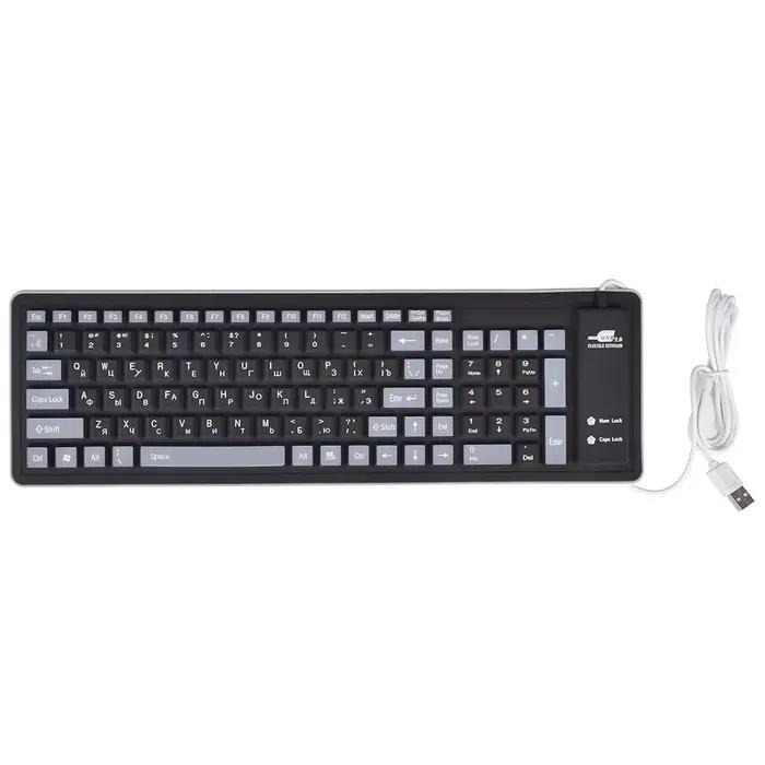 Clavier russe 103 touches en silicone