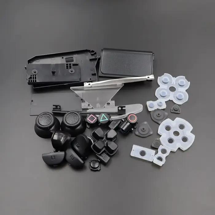 1 jeu pour contrôleur PS4 PRO JDS-040 050 JDM-010 pièces de réparation de boîtier complet d-pad cercle carré Triangle X bouton