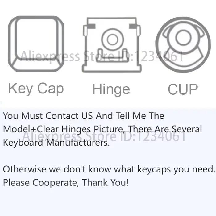 Capuchon de clé de remplacement pour Lenovo d'urgence apad Yoga 920 920-13 920-13IKB 920 13ISK 920-13ISK Pro-13IKB 6 Pro-13 clavier clé et charnière