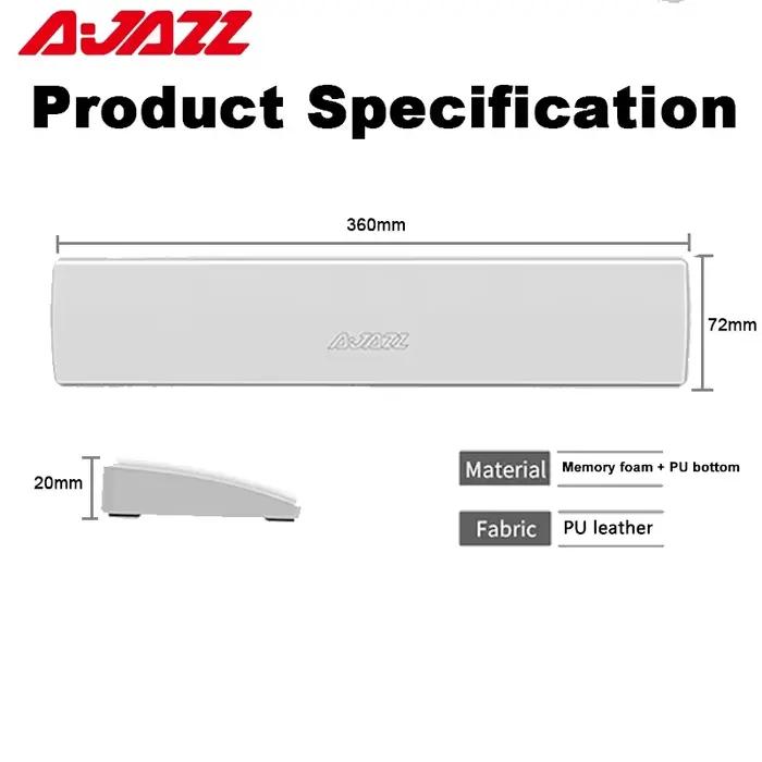 AJAZZ repose-poignet clavier mécanique 61/81/87/98/104 touches Support de poignet ergonomique mousse à mémoire de forme souple repose-main en cuir PU