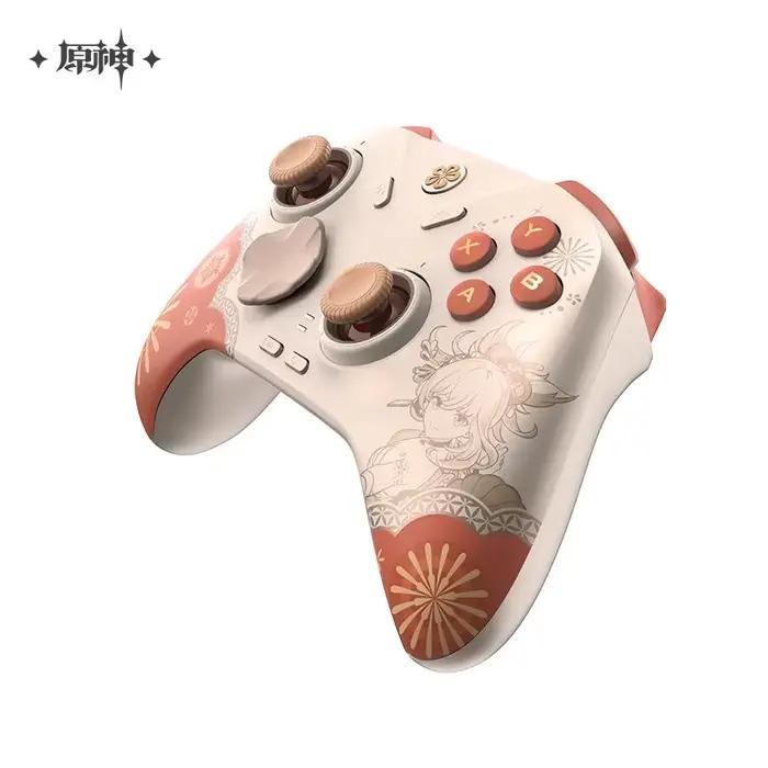 Nouveau [Authentique] MiHoYo GamePad Genshin Impact Yoimiya contrôleur sans fil boîte-cadeau station de chargement