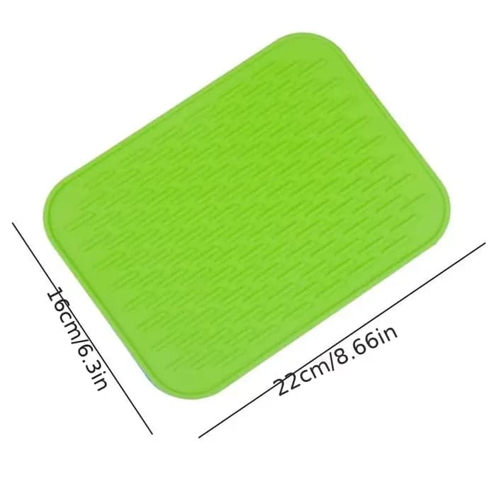 [Mat rond antidérapant résistant à la chaleur] Silicone multifonctionnel et durable