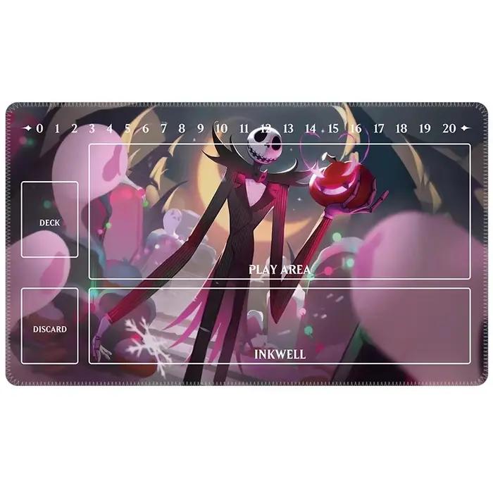 60*35*0.2Cm dessin animé Lorcana carte bataille unique Tcg jeu tapis jeu Table