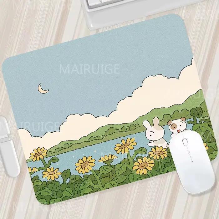 Petit tapis de souris vert