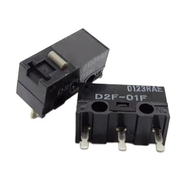 02dd 2/10pcs Micro interrupteurs souris Original D2F-01F (10m Clicks) Interrupts fruits