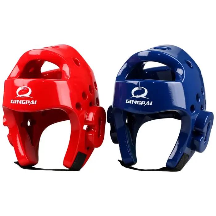 Casque de Taekwondo Sanda Kick Boxing, Protection de tête, équipement de Sparring, casque de karaté Muay Thai, Protection de la tête