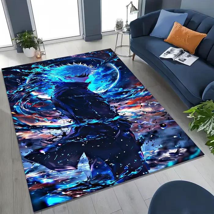Tapis de dessin animé Jujutsu Kaisen Yuji Satoru